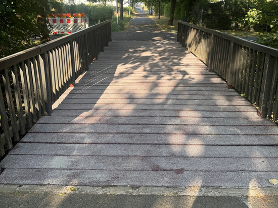 Brücke Europaschule nachher