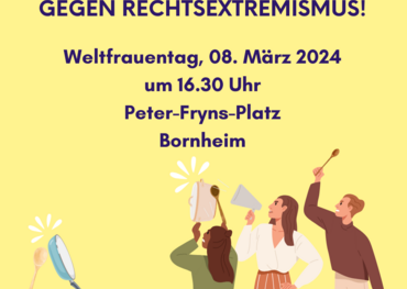 Plakat zum Weltfrauentag 2024