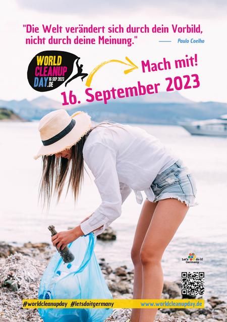Plakat World Cleanup Day 2023