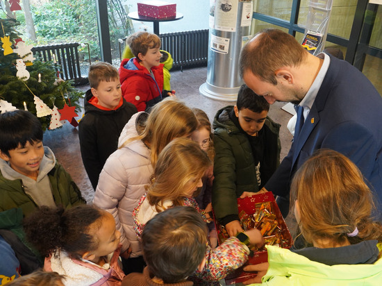 Als Dankeschön gab es eine Süßigkeit Als Dankeschön gab es eine Süßigkeit