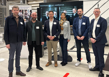 Die Bürgermeister und Wirtschaftsförderer der Kommunen Bornheim, Swisttal und Wachtberg beim Unternehmerfrühstück