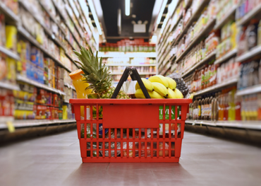 Einkaufen im Supermarkt