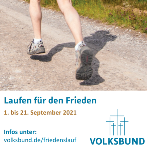 Plakat Friedenslauf 2021