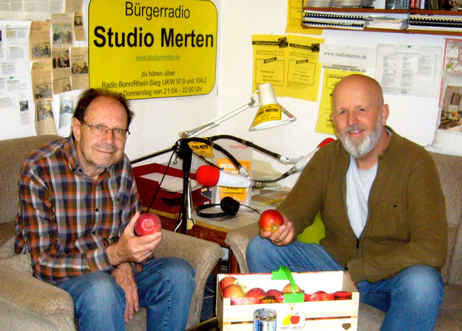 v. l.: Otto Ganser und Roland Schmitz-Hübsch. Foto: Studio Merten
