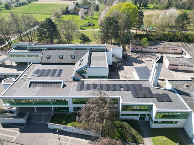 Photovoltaik-Anlage der Grundschule Waldorf