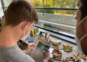 Die Teilnehmenden informierten sich über Nachhaltigkeit im Kakaoanbau