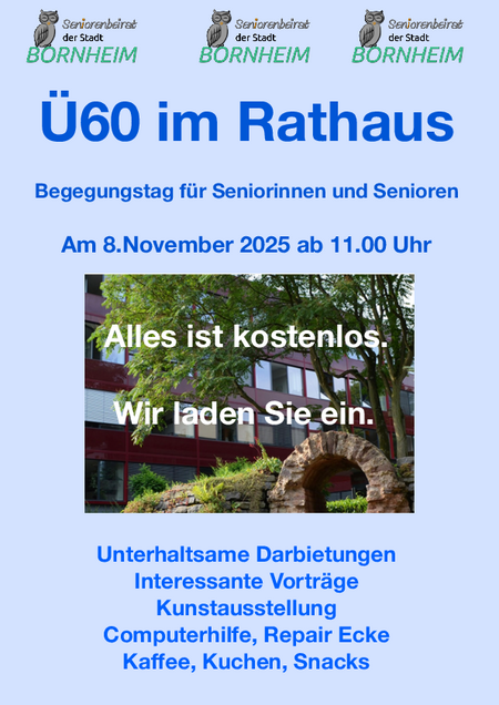 Flyer Ü-60-Tag
