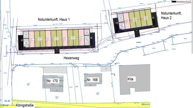 Planskizze Unterkunft Hexenweg