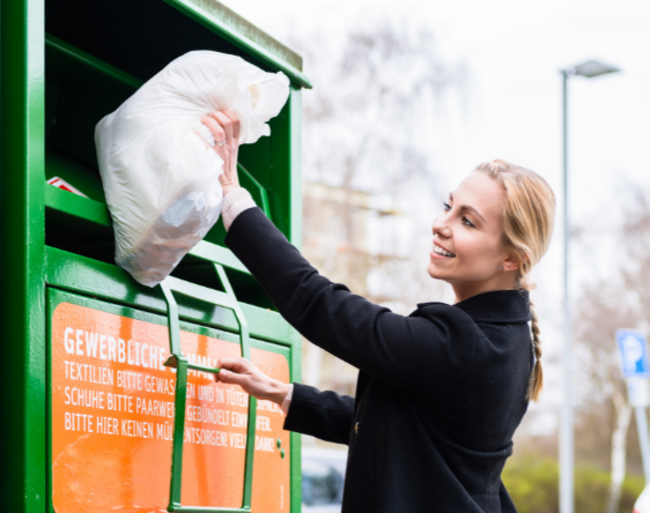 Altkleider richtig entsorgen