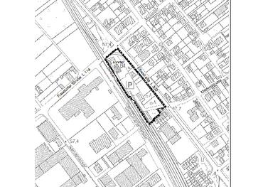 Übersichtskarte zum Bebauungsplan He 09 "Bahnhof Hersel" (per Klick vergrößern)