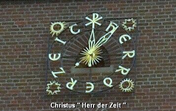 Uhr der Kardorfer Pfarrkirche. FOTO: STADT BORNHEIM